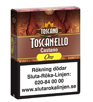 Toscano Toscanello Castano Oro Limpa 10x5p