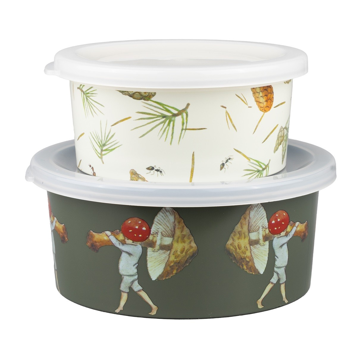 Rätt Start Snackbox 2-pack - Elsa Beskow Tomtebobarnen
