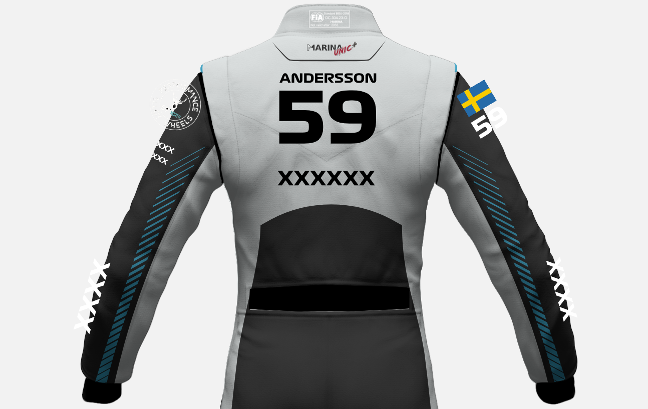59°North Wheels Racing suit FIA Approved - 2