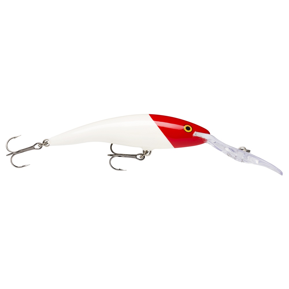 The Rapala Deep Tail Dancer is a balsa wobbler that has an oversized deep-diving spoon that allows this model to dive down to 9 meters deep.