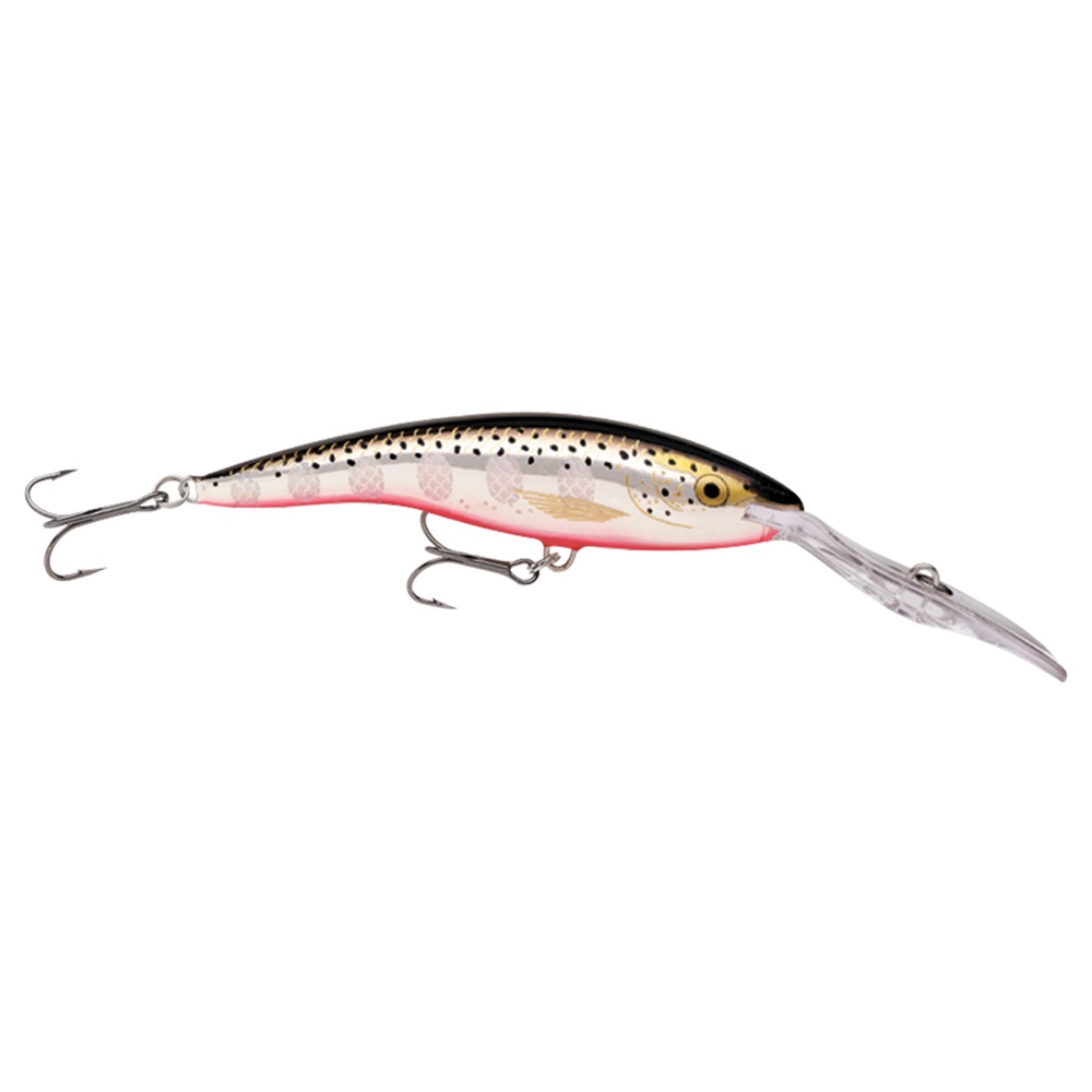 The Rapala Deep Tail Dancer is a balsa wobbler with a deep-drawing spoon that allows this model to dive down to 12 meters.