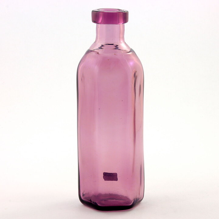 Erik Höglund (1950s) Pink Hexagon Vase 20 cm