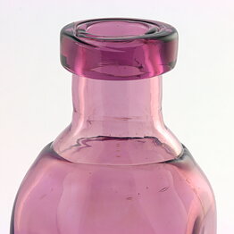 Erik Höglund (1950s) Pink Hexagon Vase 20 cm
