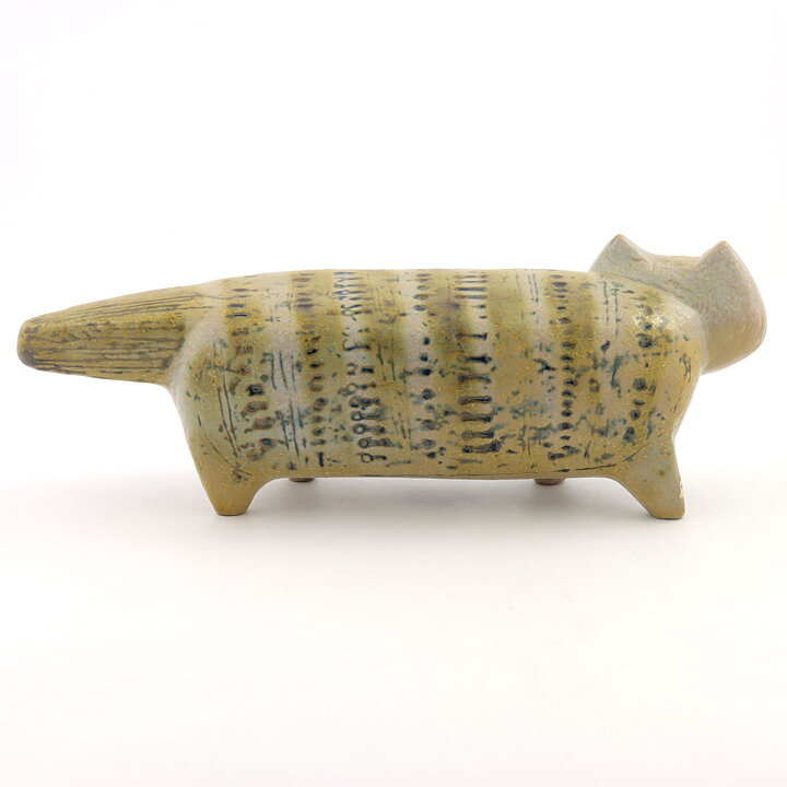 Lisa Larson (Large Zoo 1957) Captivating Cat 33/12 cm (7)
