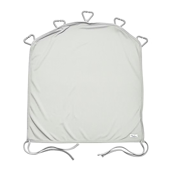 Mini Dreams Solskyddsgardin Mesh UV 50+ Ljusgrå