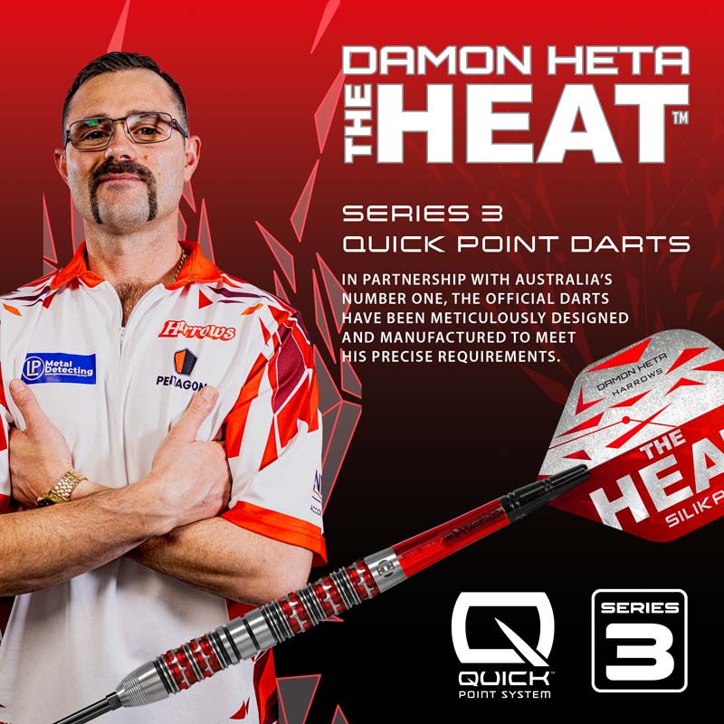 Harrows Damon Heta Series 3 Quick Point 90% 21g - 5