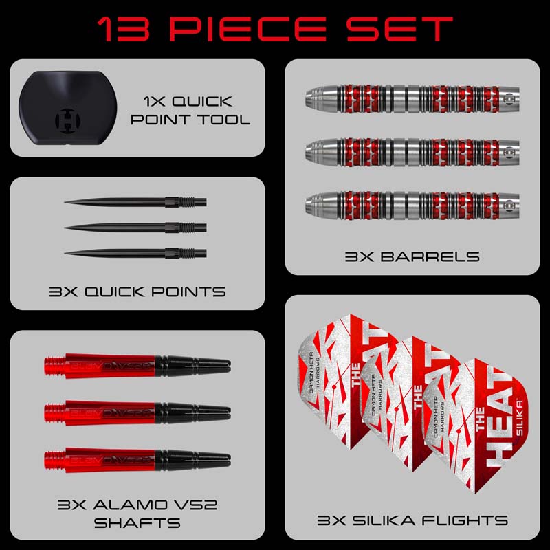 Harrows Damon Heta Series 3 Quick Point 90% 21g - 7