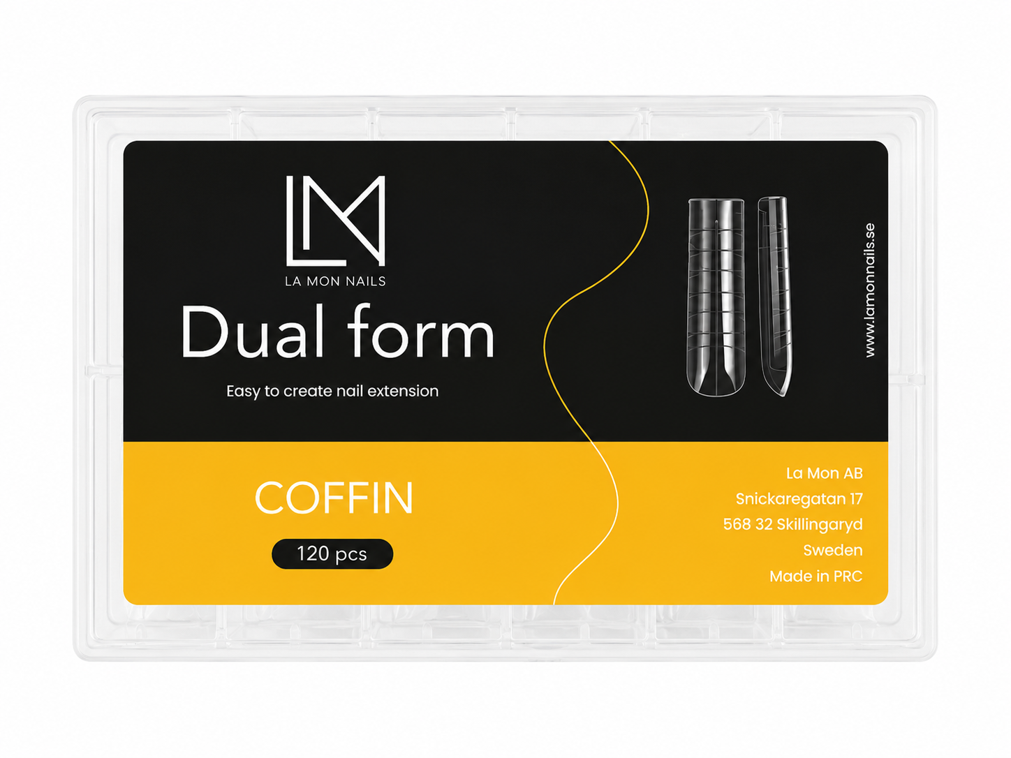 Dual Form - COFFIN  - 120 pcs