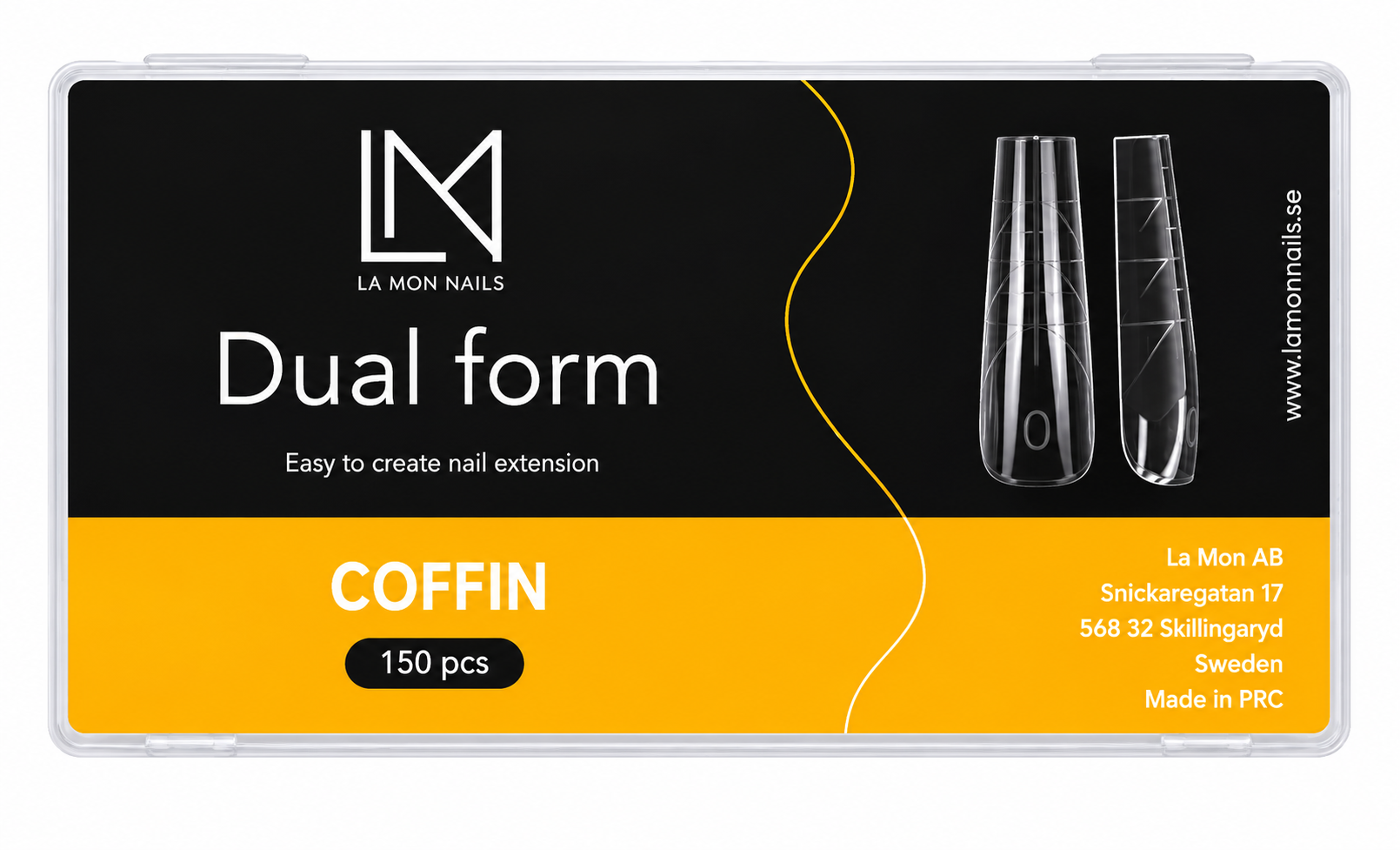 Dual Form - COFFIN -150 pcs