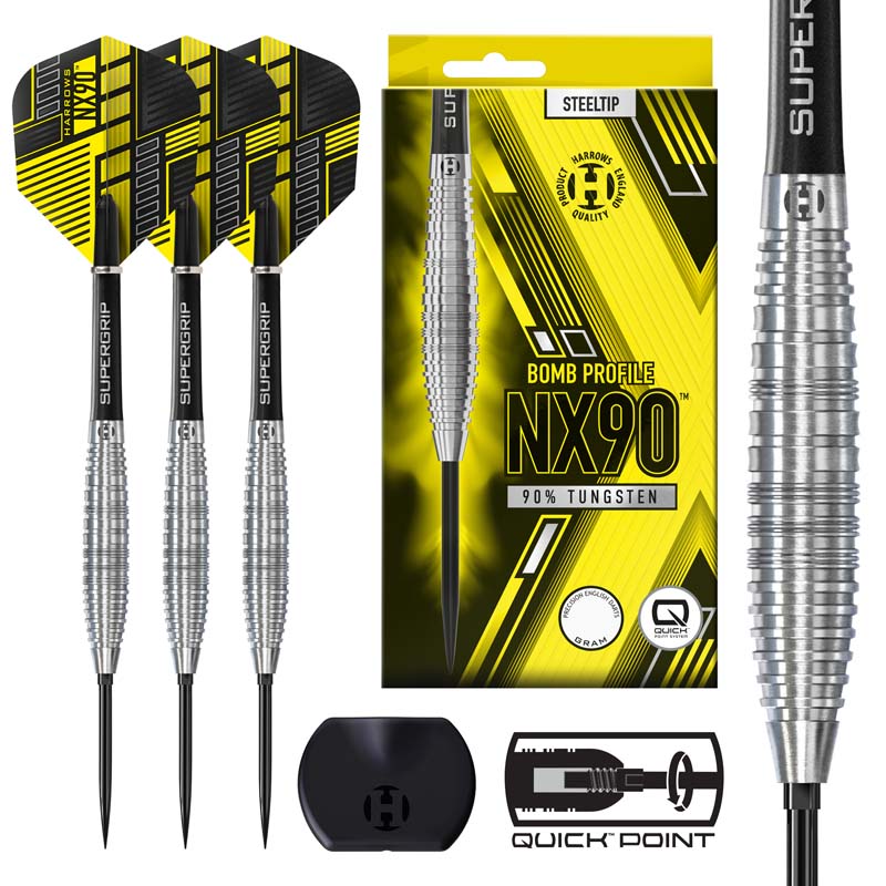 Harrows NX90 Bomb Quick Point 90% 21g