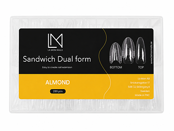 Sandwich Dual Form - ALMOND - 280 pcs