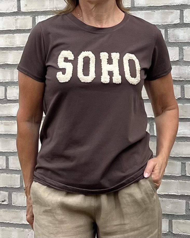 Marta T-shirt Herdis Brun/Beige - 5