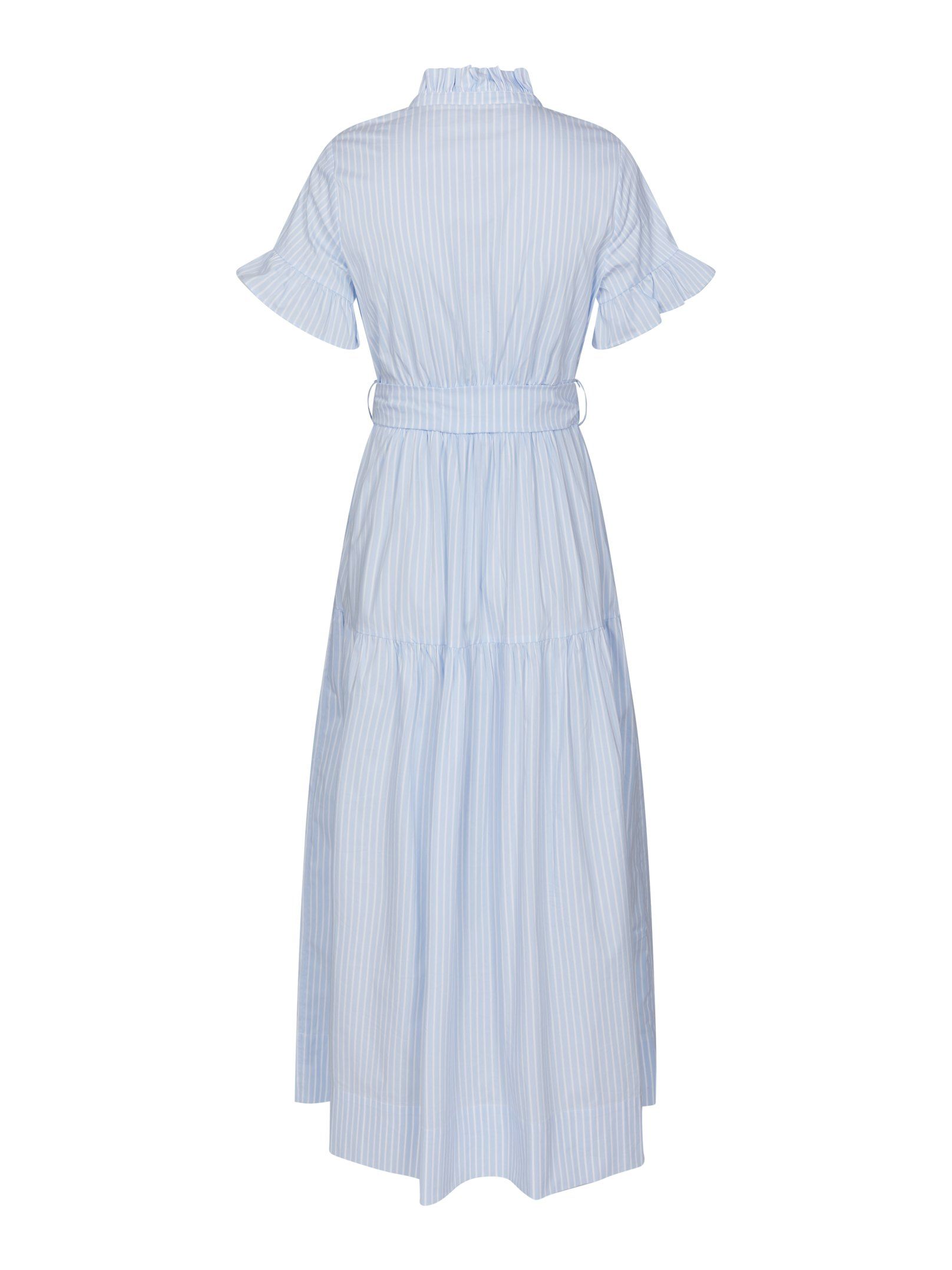 Neo Noir  - Nellie Soft Stripe Dress Light Blue - 9