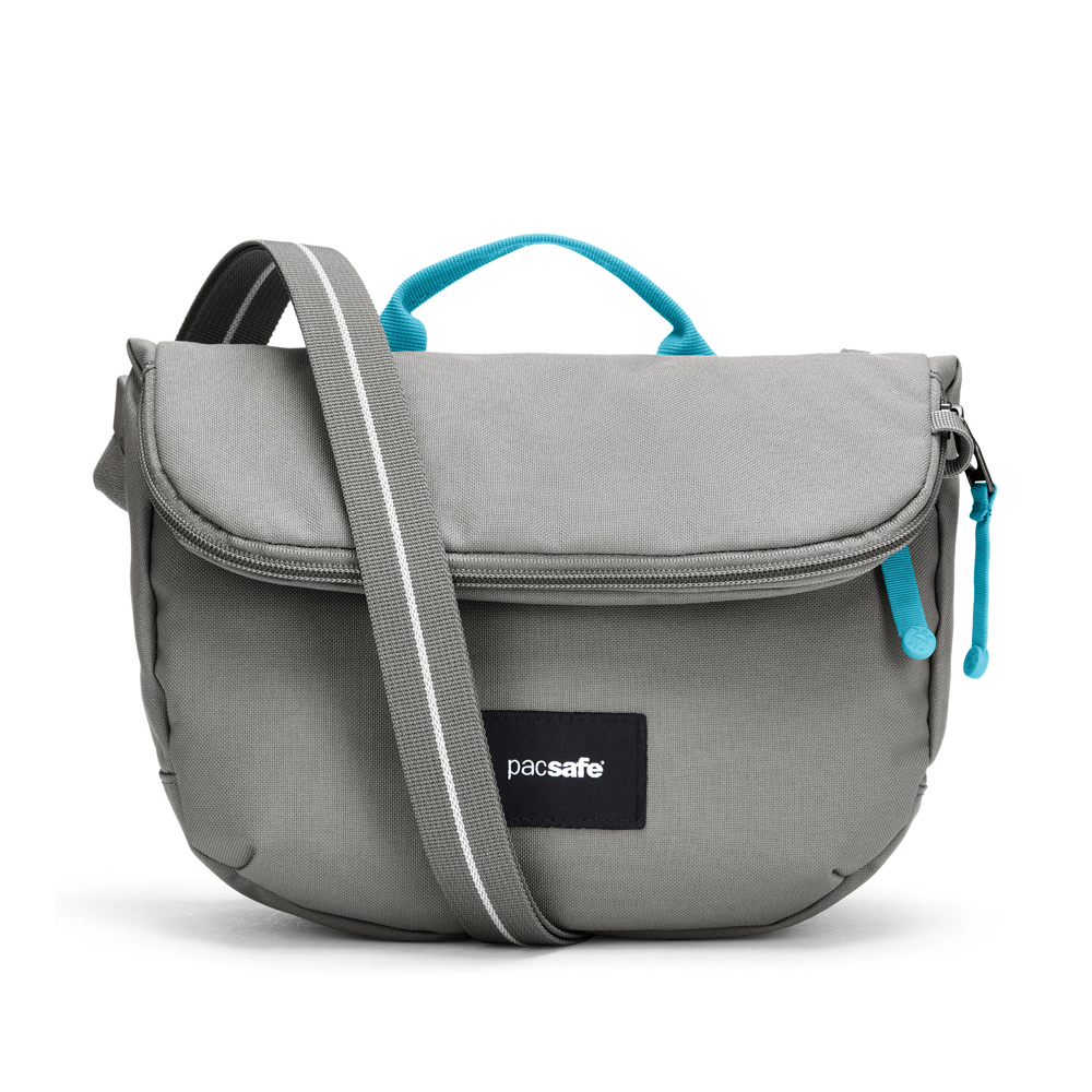 Stöldsäker expanderbar väska - PACSAFE GO Anti Theft Saddle Crossbody Stone