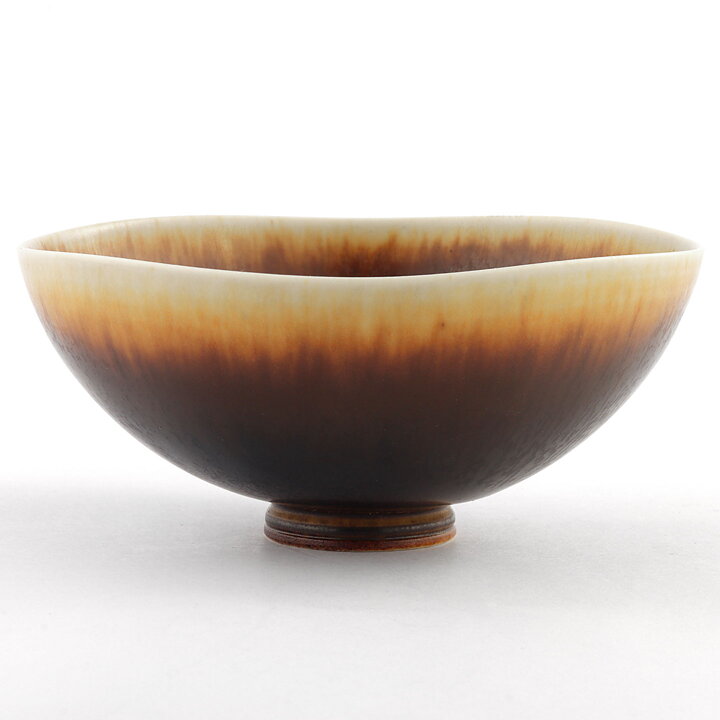 ベルント・フリーベリ  一点もの  茶色のボウル  Bowl  (11cm)  1969年