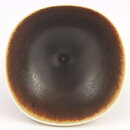 Berndt Friberg (1969) Unique Brown Haresfur Bowl 11 cm