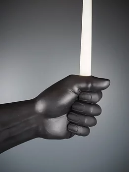 Väggljushållare - Hand
