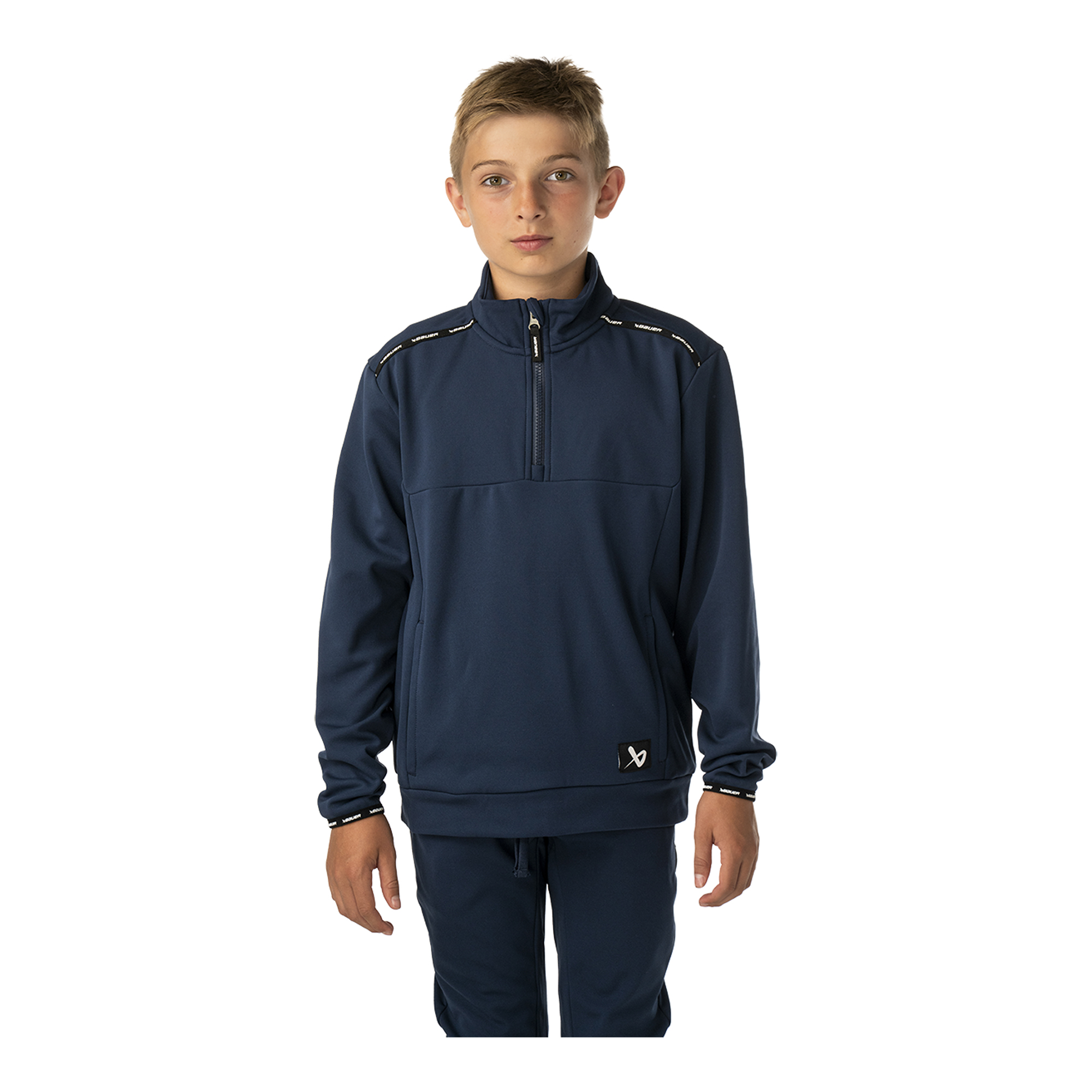 Bauer Team Fleece Half Zip Jr - 2