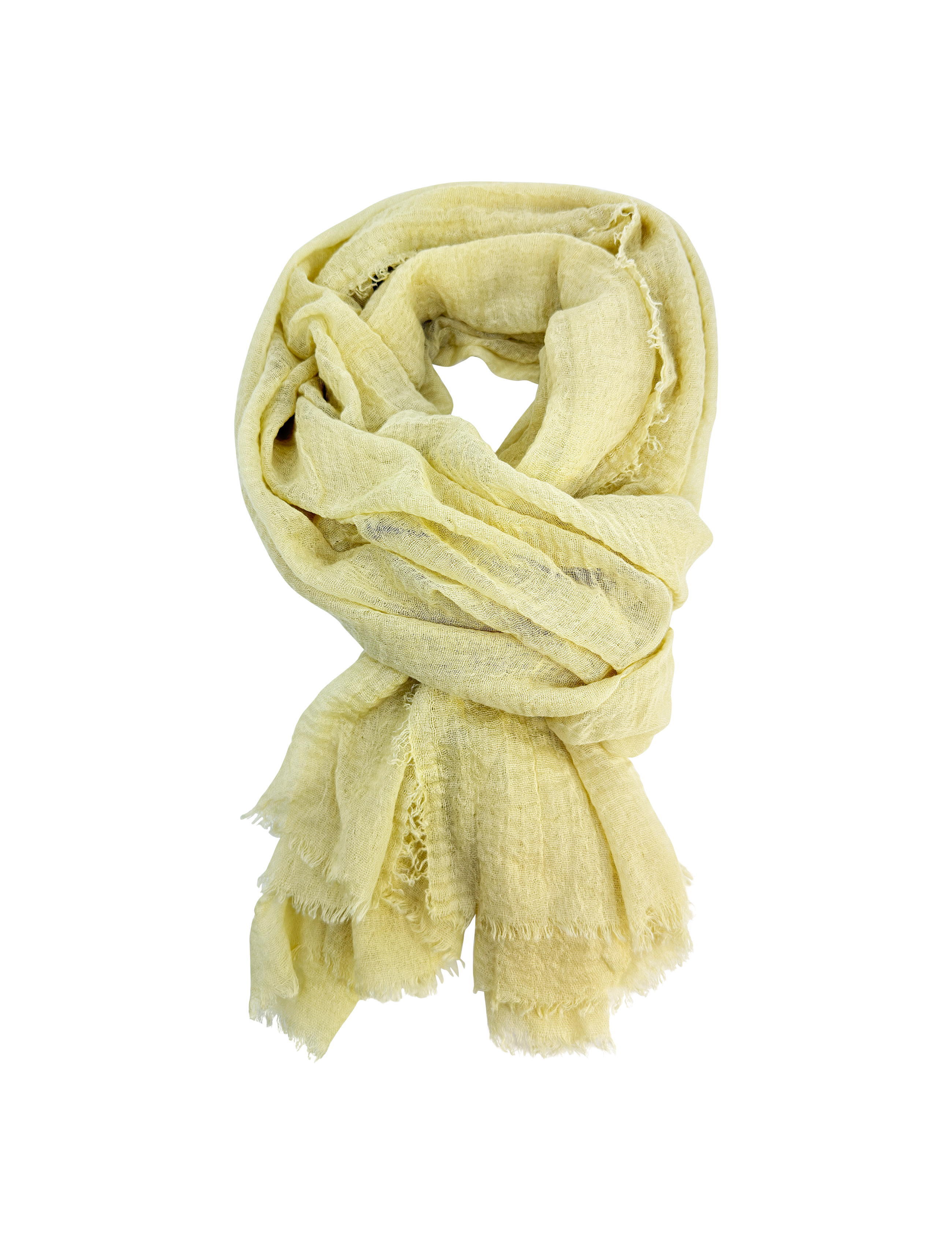 IVY SHAWL LIGHT LEMON