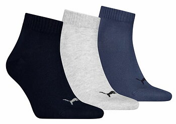  3-Pack Puma Quarter Socks