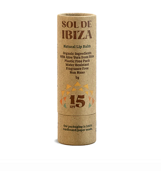 Natural Lip balm SPF 15 Sol de Ibiza