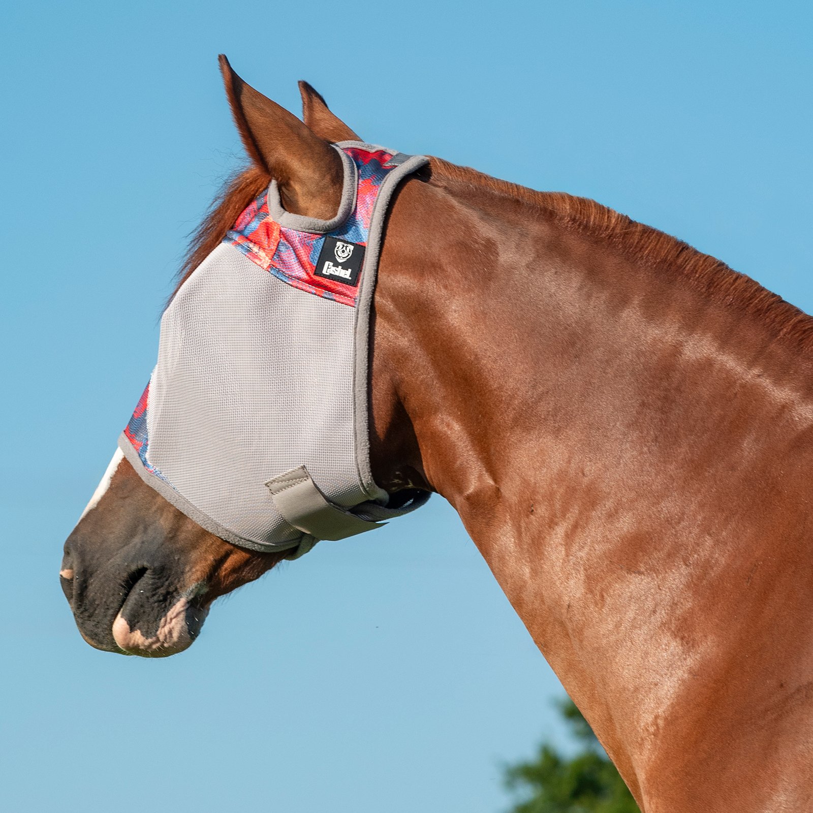 Cashel© Crusaders™ Fly Mask,  patchwork - 3