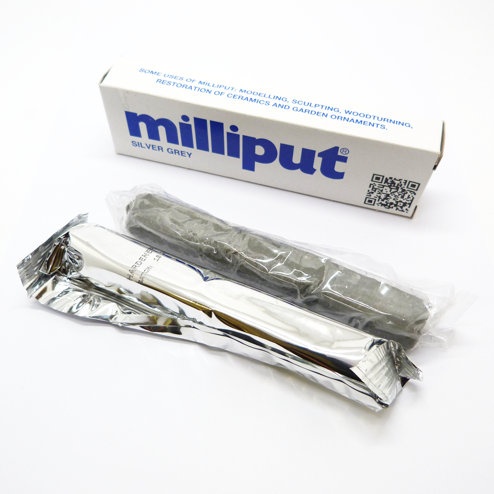 Milliput Silver Grey epoxispackel