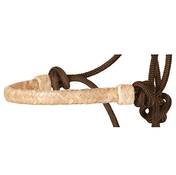 Classic Equine® Braided Rawhide repgrimma, brun