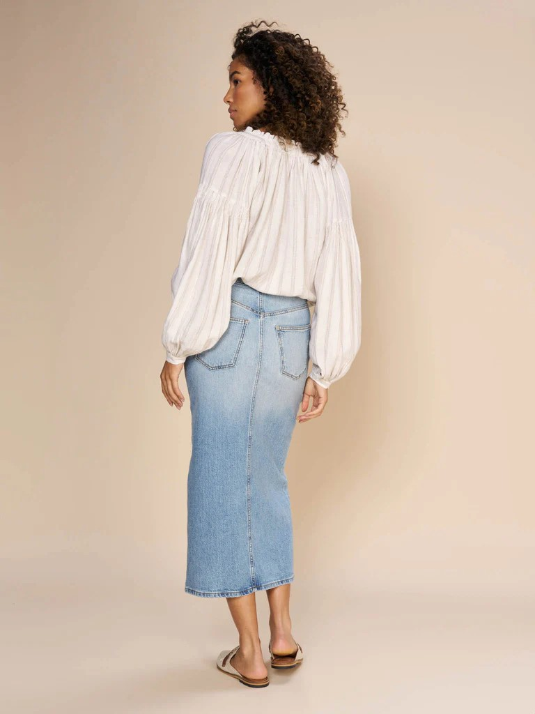 MMMella Denim Skirt - Mos Mosh