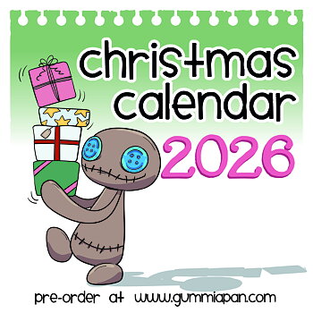 FÖRBESTÄLLNING Gummiapan Christmas Calendar 2026