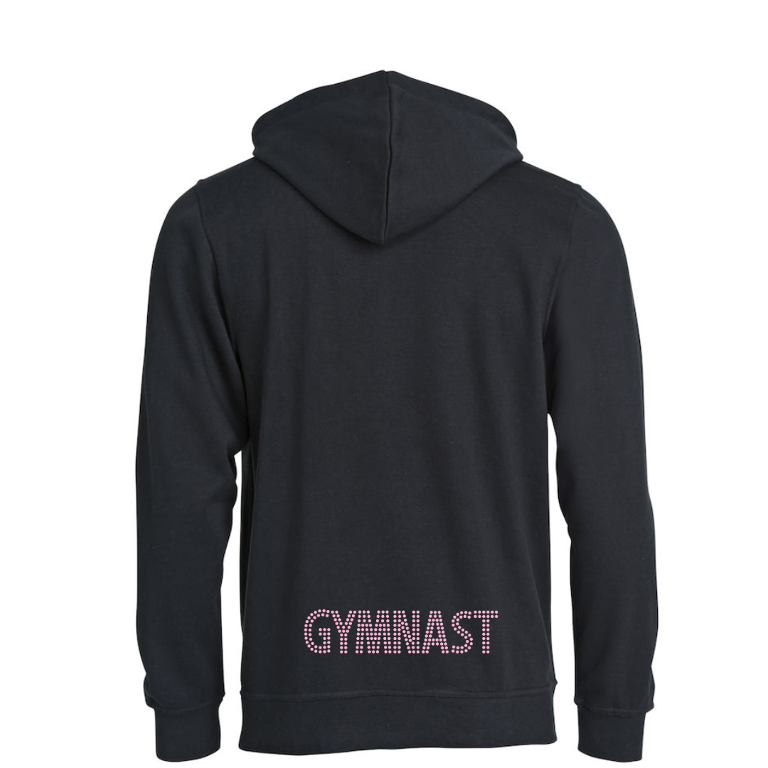 Gymnasthood GYMNAST i vita eller rosa stenar JR/SR
