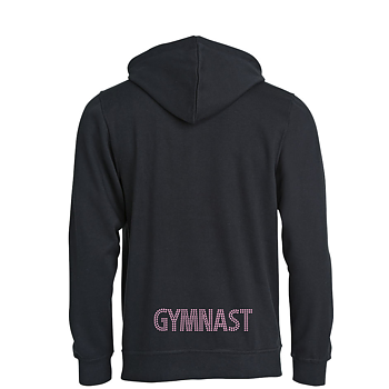 Gymnasthood GYMNAST i vita eller rosa stenar JR/SR