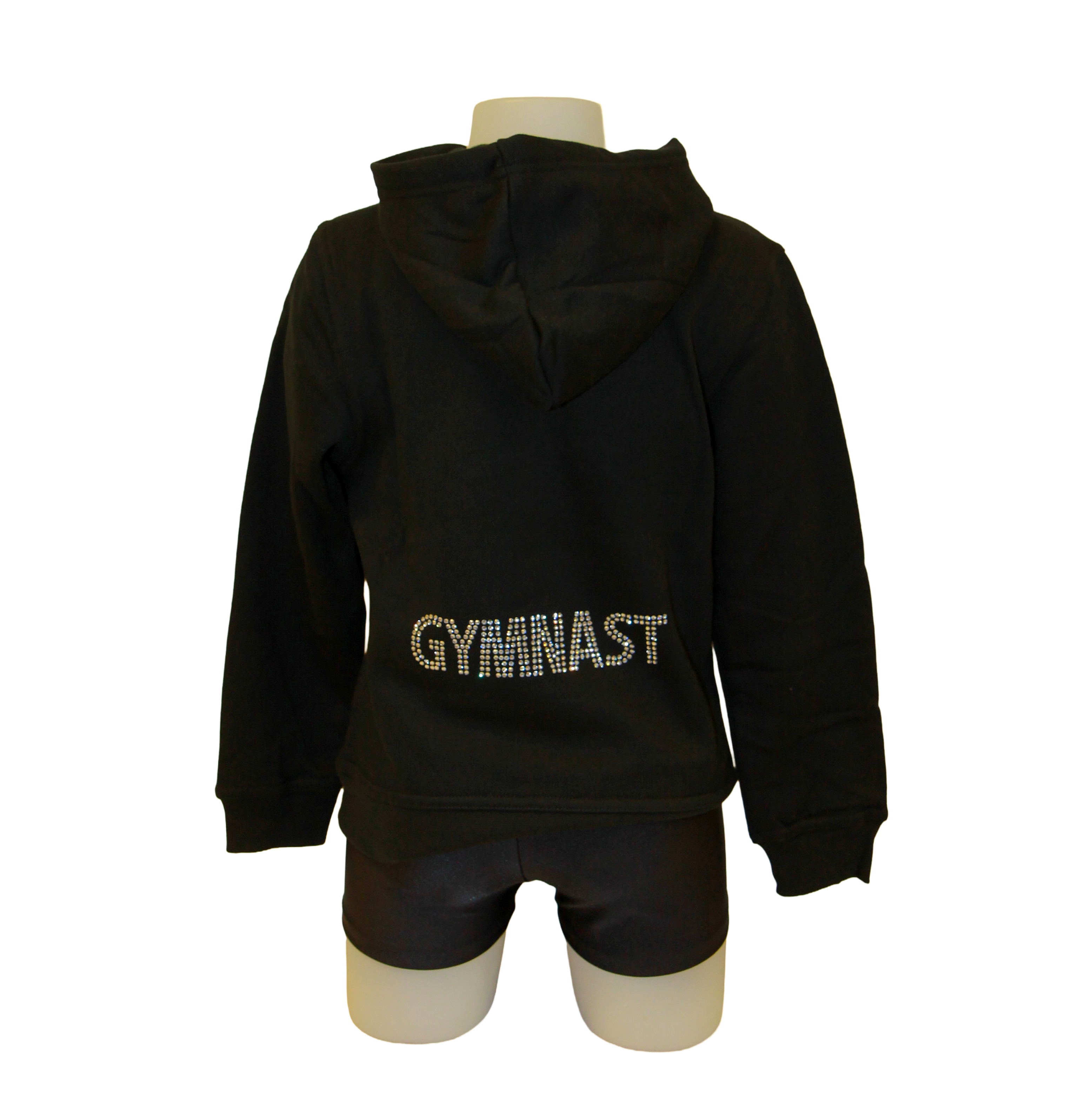 Gymnasthood GYMNAST i vita eller rosa stenar JR/SR - 2