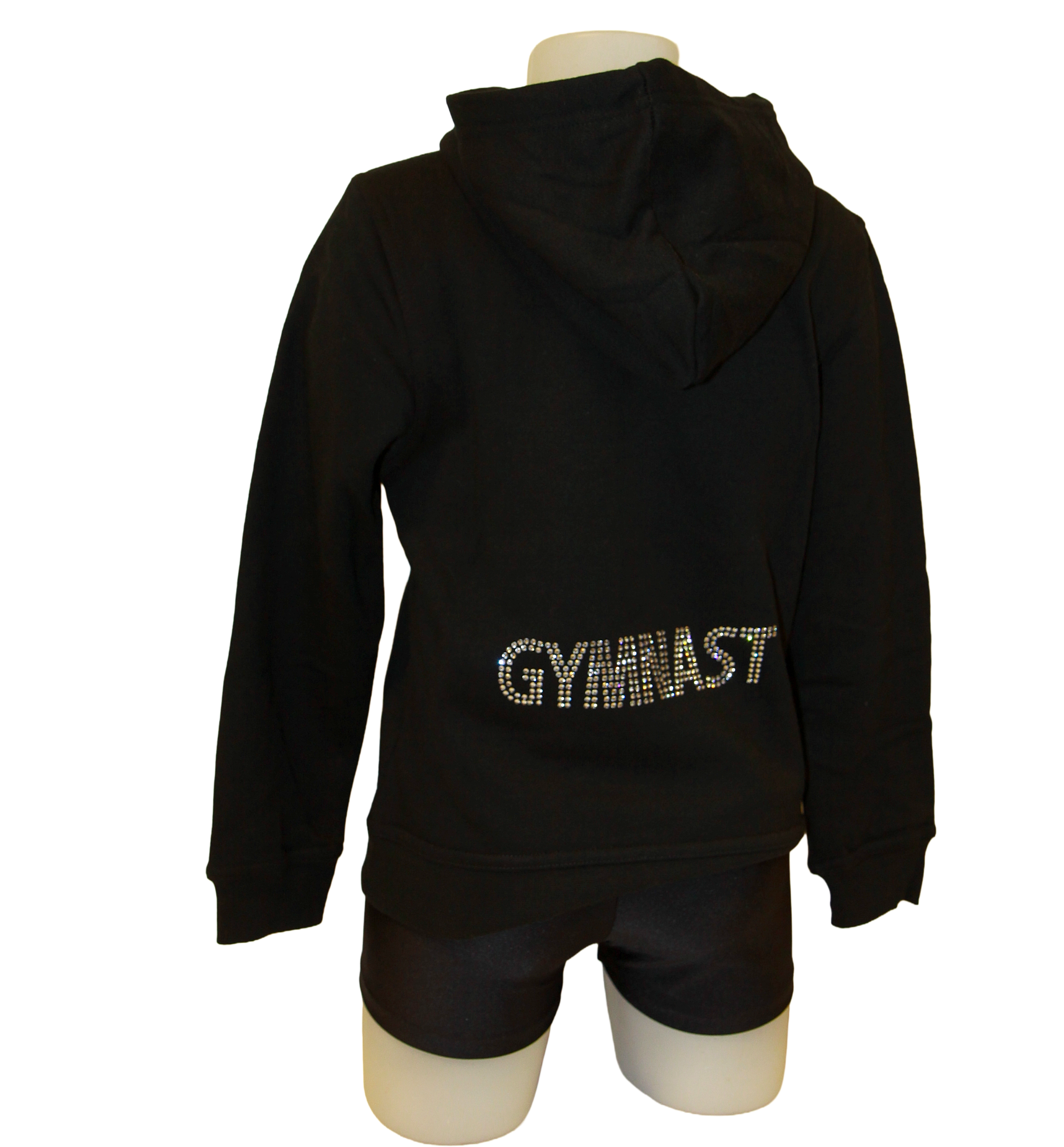 Gymnasthood GYMNAST i vita eller rosa stenar JR/SR - 6