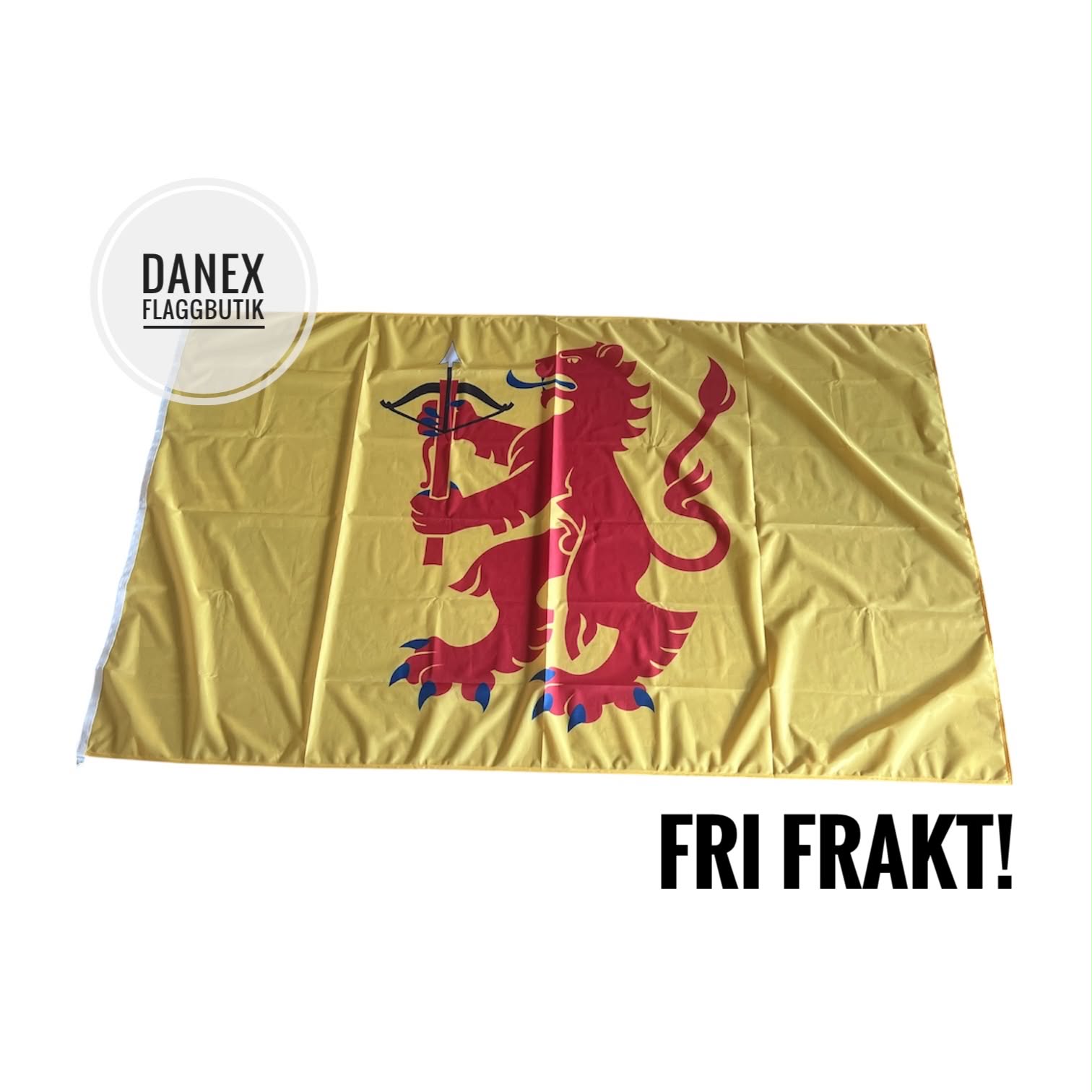  Småland flagga  240 cm 