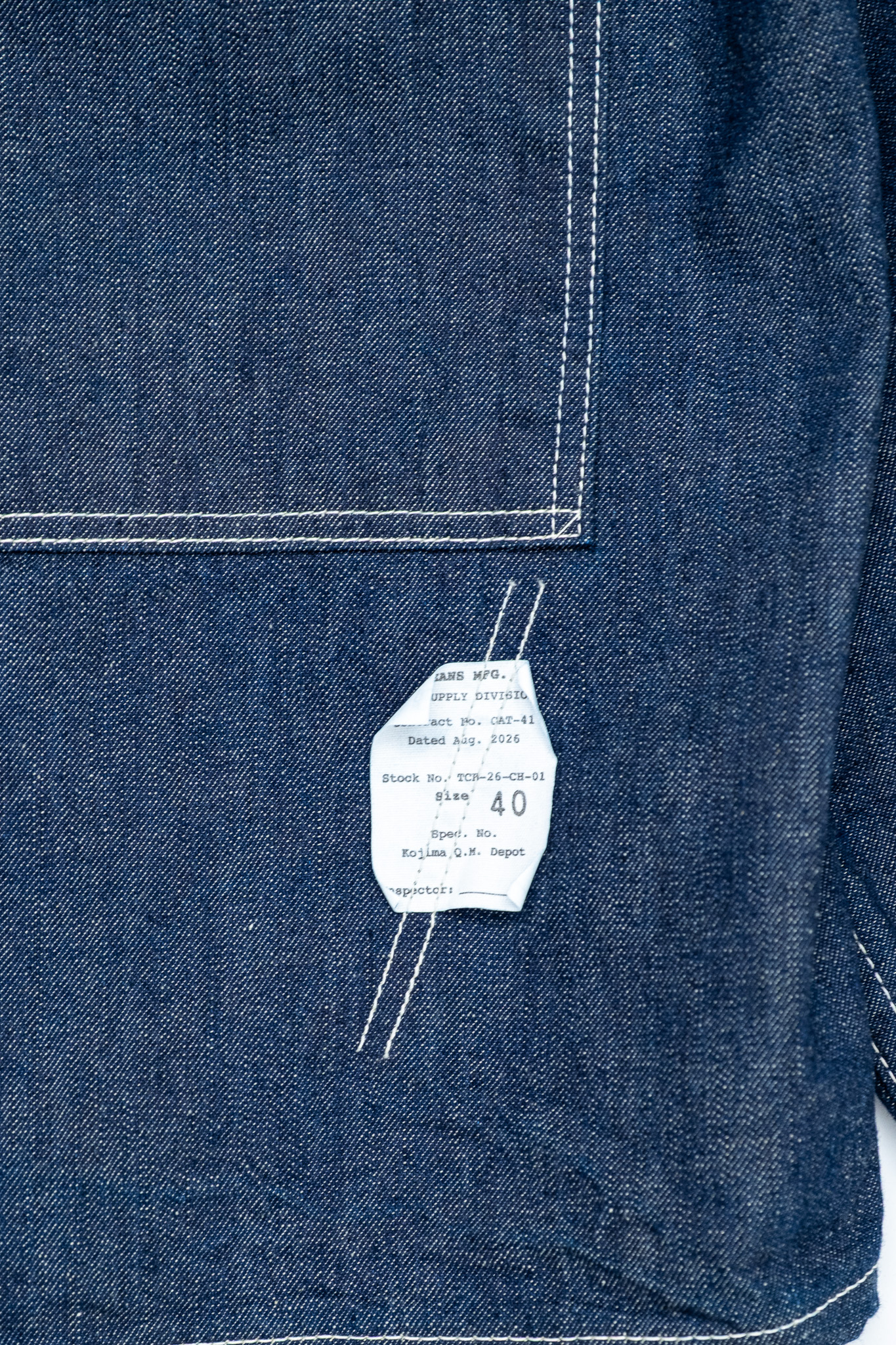TCB Jeans - Catface Pullover Shirt Denim - 6