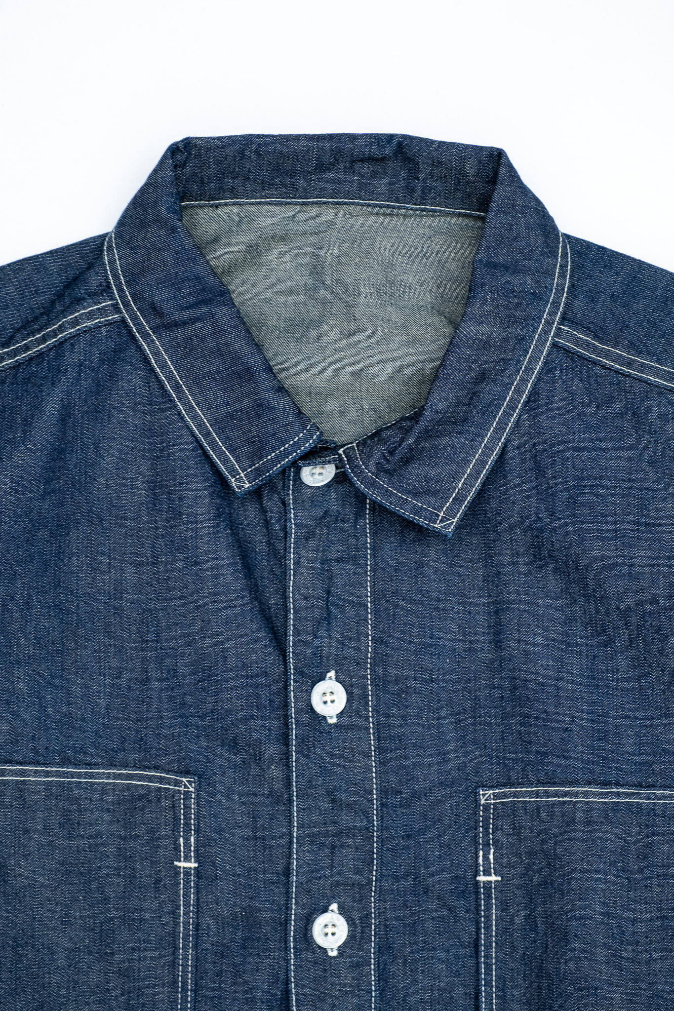 TCB Jeans - Catface Pullover Shirt Denim - 4