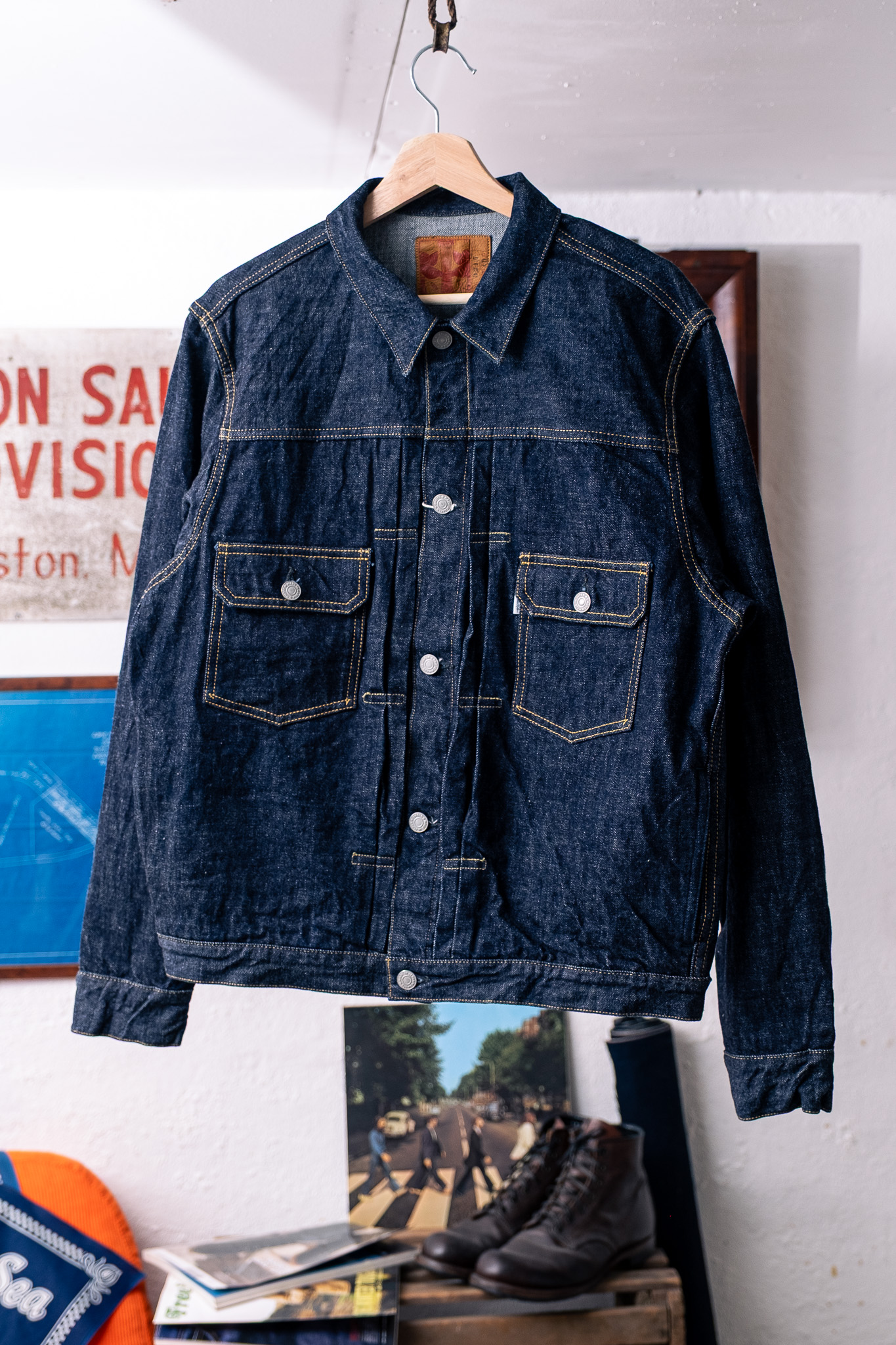 Omoto Denim - 3215 13.5oz Denim Type II Jacket One Wash