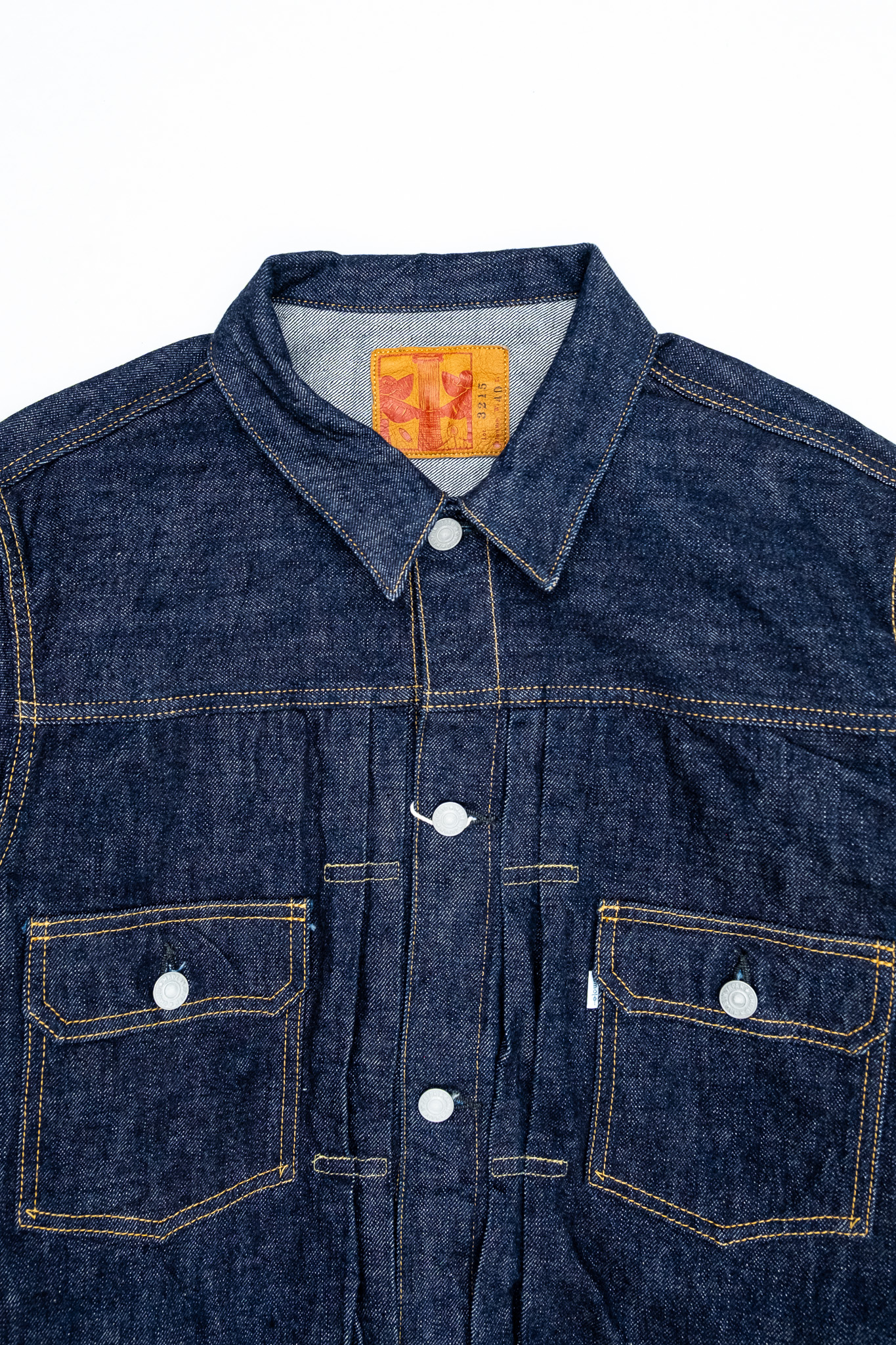 Omoto Denim - 3215 13.5oz Denim Type II Jacket One Wash - 4