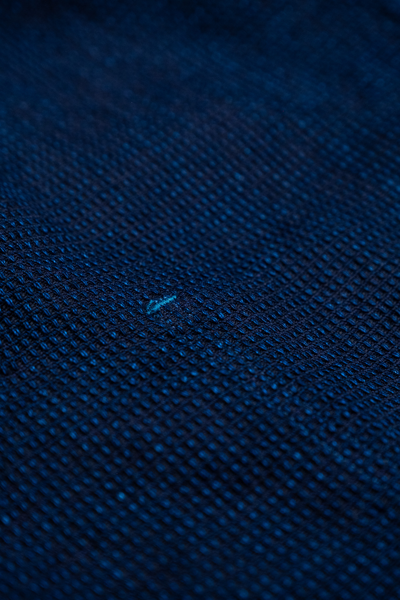 Omoto Denim - 3750 12oz Cube Sashiko Denim Chore Jacket - 6