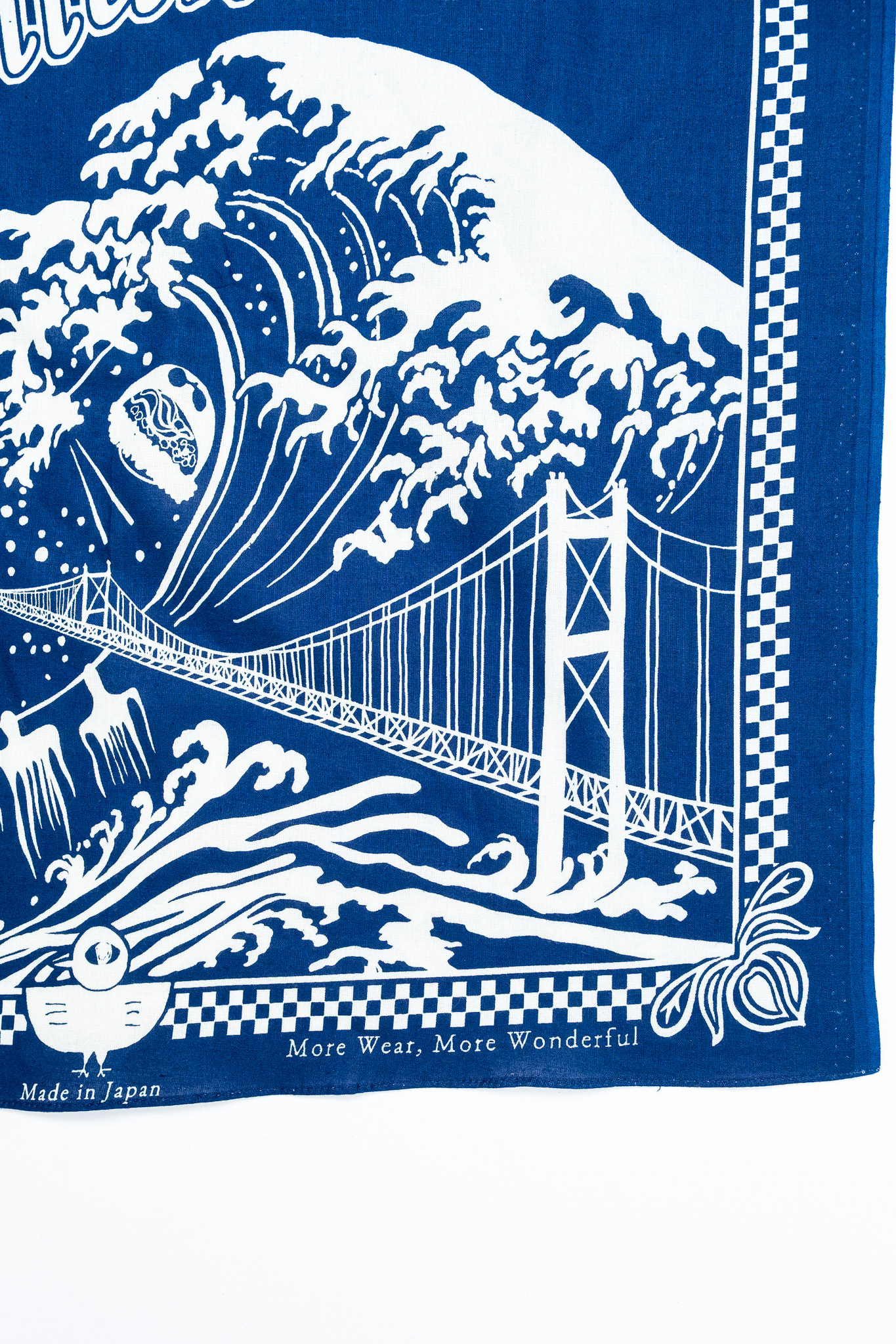Omoto Denim - 9302 Reveal Kojima Bandana Indigo - 5