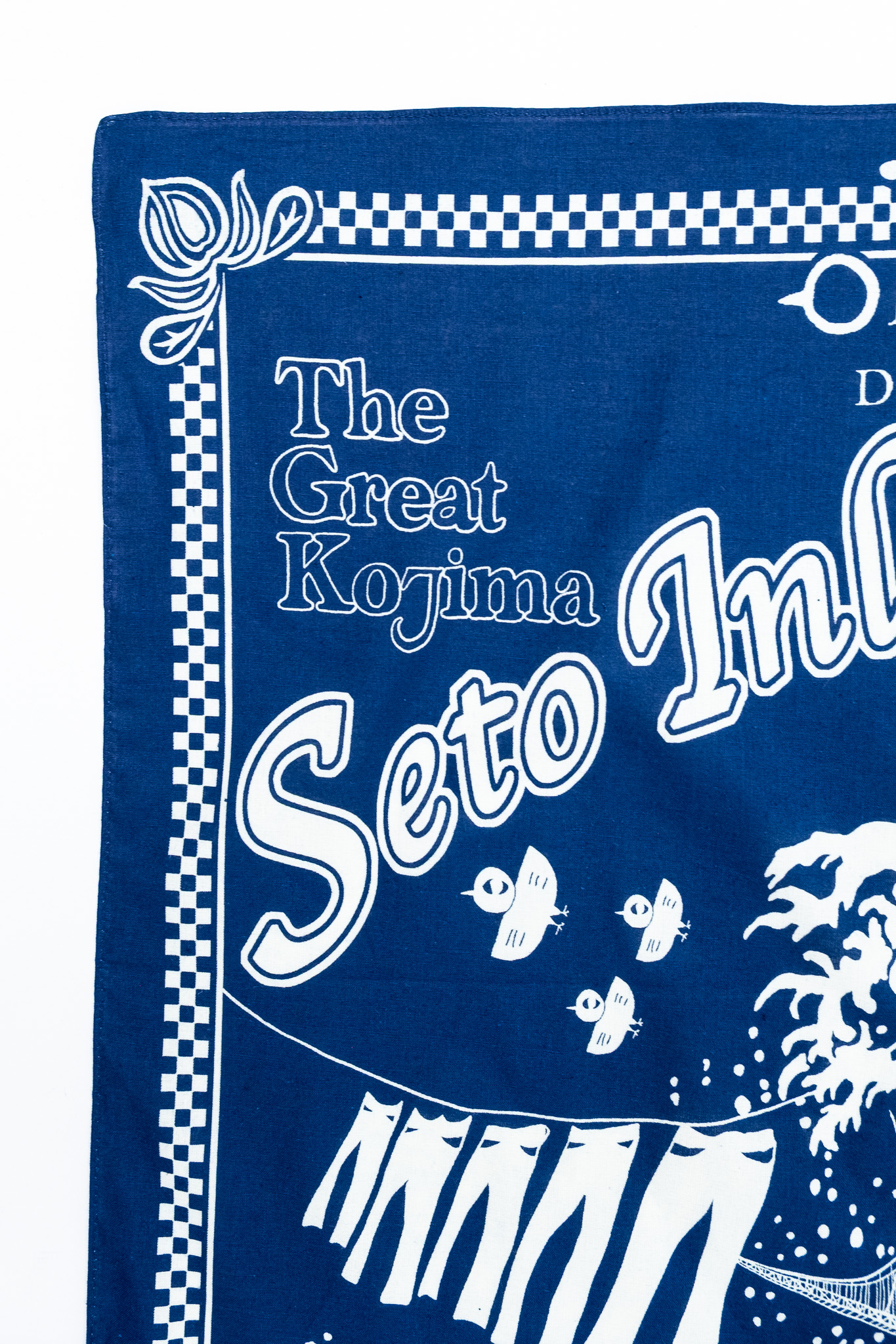 Omoto Denim - 9302 Reveal Kojima Bandana Indigo - 4