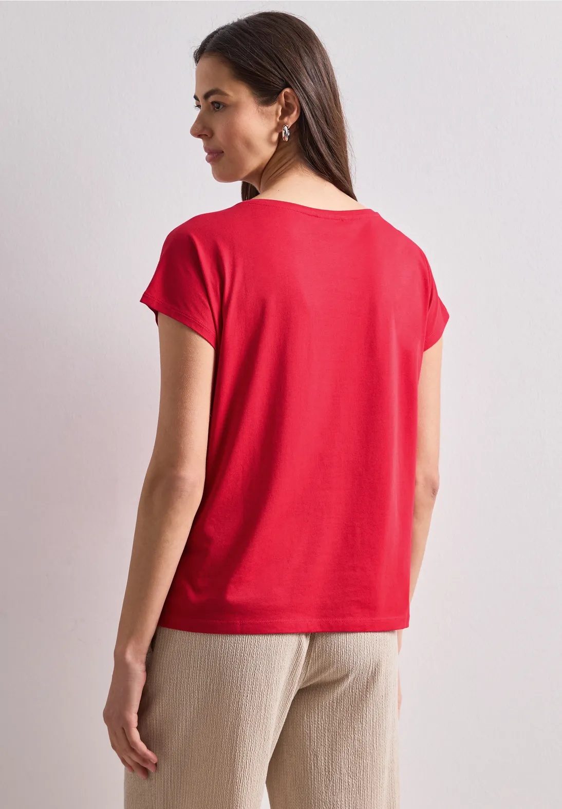 EOS Foil Partprint Shirt - Salsa Red -Street One - 3
