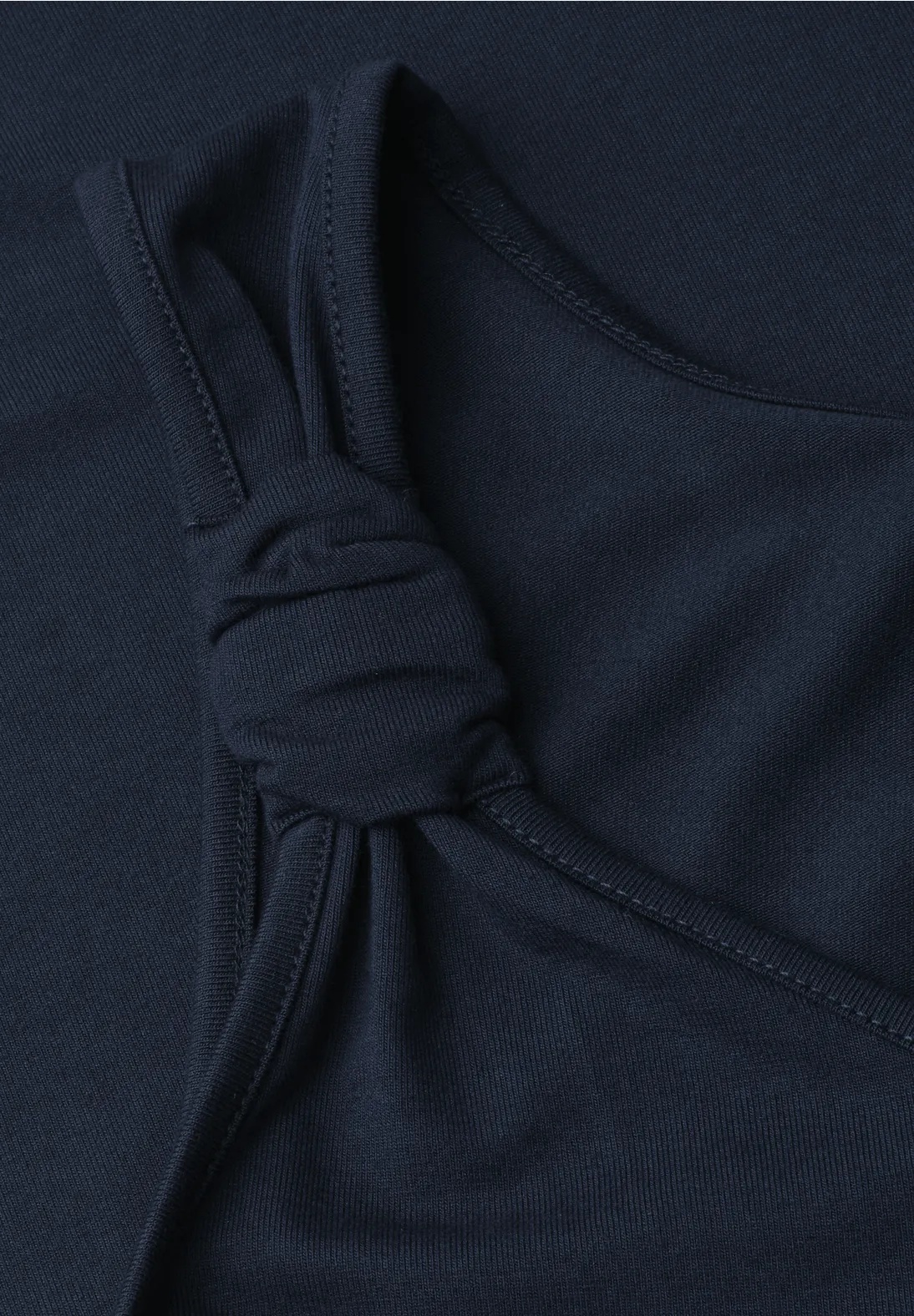 EOS Top With Knot Detail - Deep Blue - Street One - 5