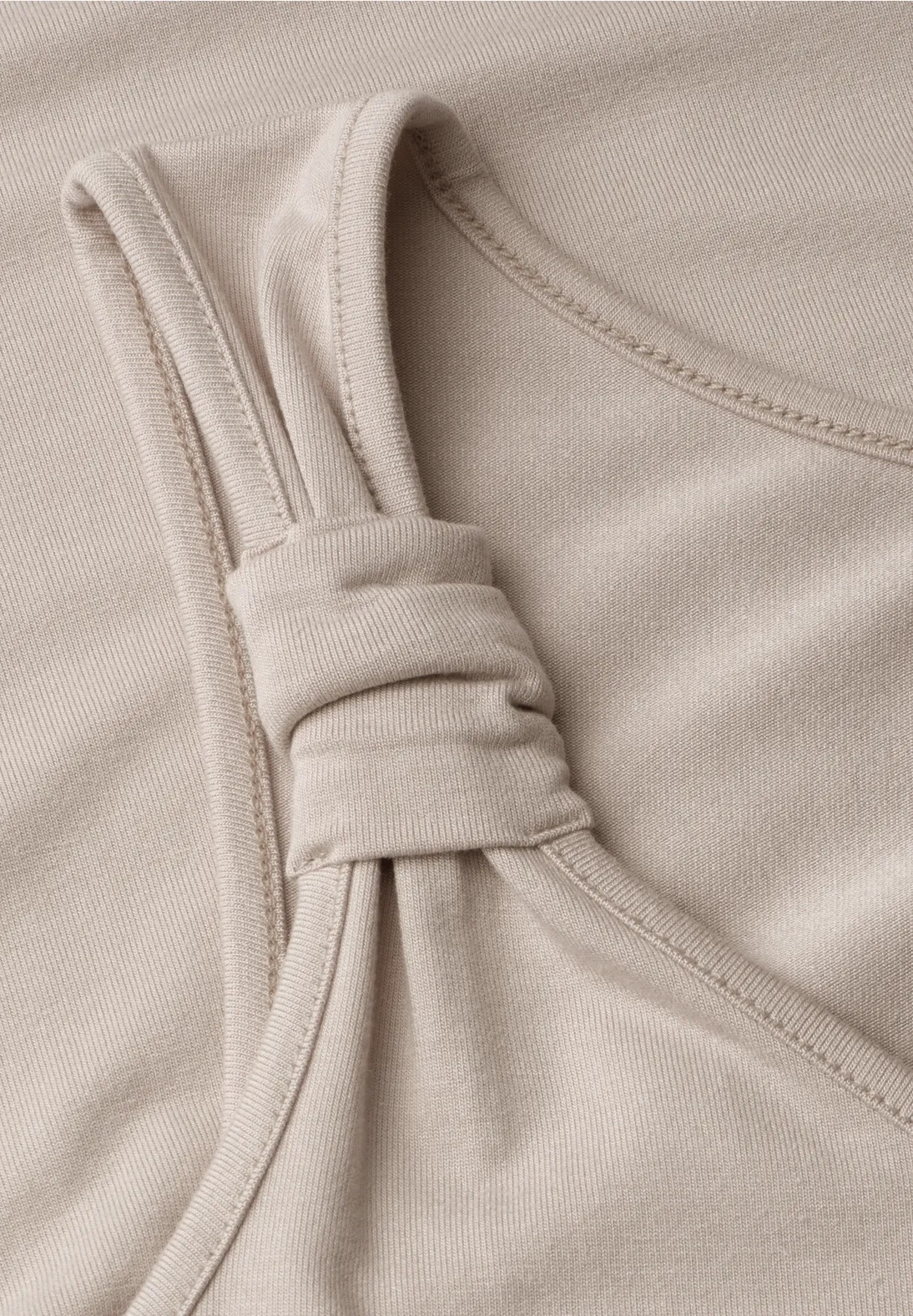 EOS Top With Knot Detail - Clay Sand - Street One - 5