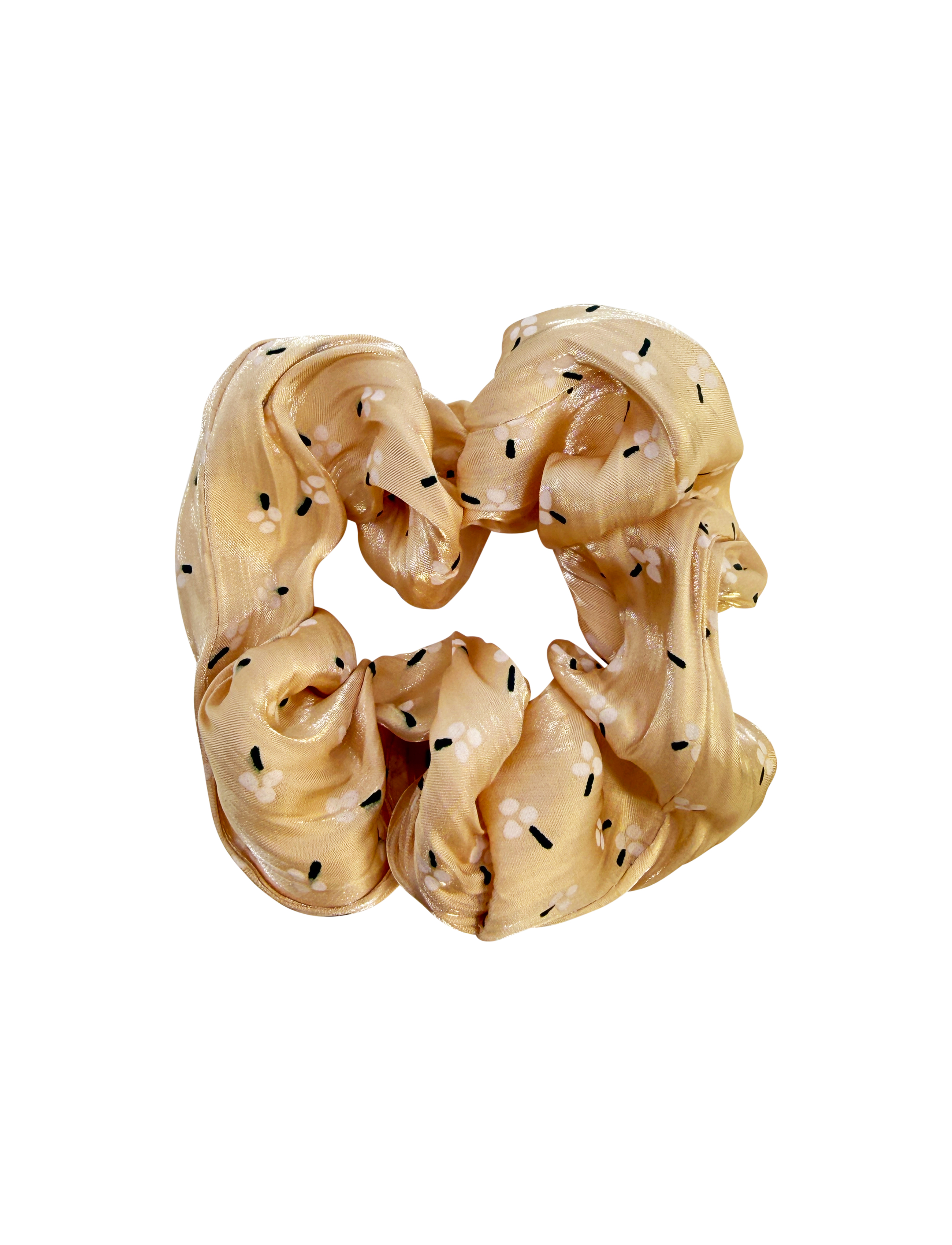 CUTIE SCRUNCHIE CHAMPAGNE