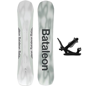 Bataleon Snowboard Set - Goliath 164W + Ghost FASE Black L