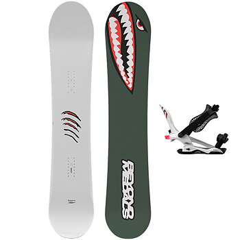 Bataleon Snowboard Set - Tornado x Beyond Medals 160W + Blaster Pro FASE Tor Gray L/XL