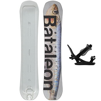 Bataleon Snowboard Set - Fun.Kink 159W + Ghost FASE Black L