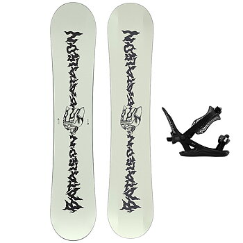 Bataleon Snowboard Set - Mens Disaster 151 + Ghost FASE Black M